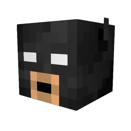 nicholasrohde Minecraft avatar head, 3D render