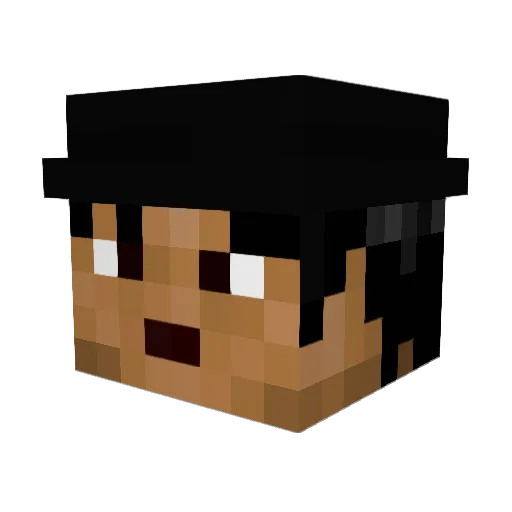 nichroy56 Minecraft avatar head, 3D render