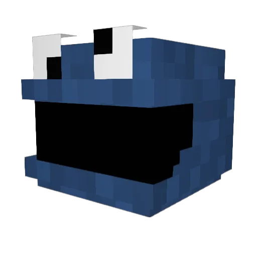 nichtmax22 Minecraft avatar head, 3D render