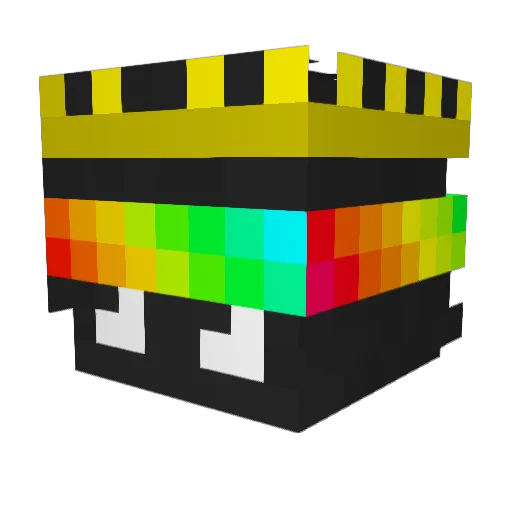 nichus09 Minecraft avatar head, 3D render