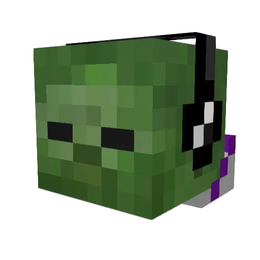 nick1475 Minecraft avatar head, 3D render
