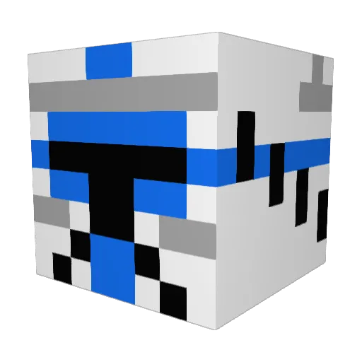nick1jm Minecraft avatar head, 3D render