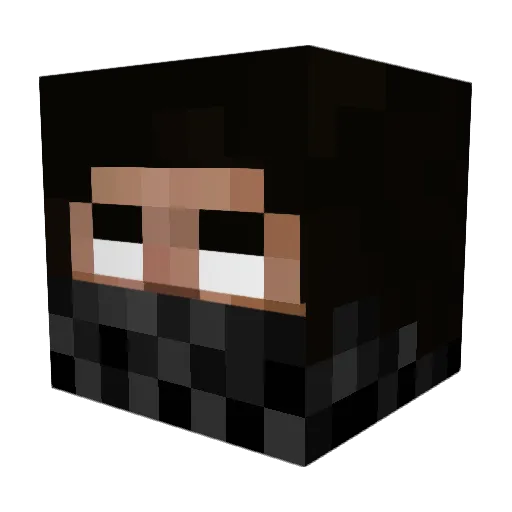 nick2210 Minecraft avatar head, 3D render