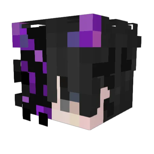 nick3424 Minecraft avatar head, 3D render