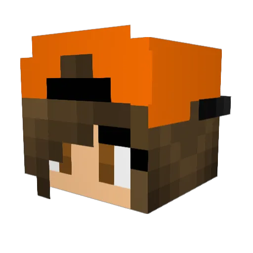 nick5667 Minecraft avatar head, 3D render