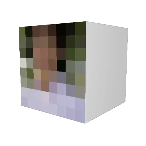 nick8703 Minecraft avatar head, 3D render