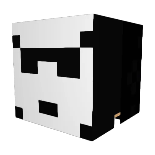 nick_browTV Minecraft avatar head, 3D render