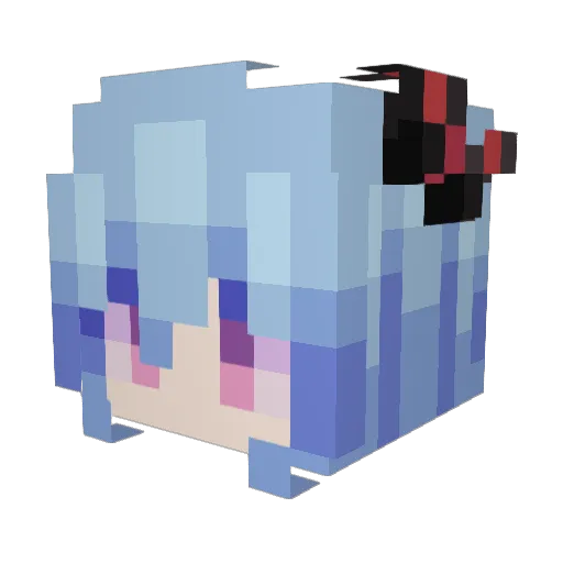 nickboss29 Minecraft avatar head, 3D render
