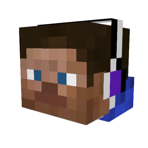 nickboy2000 Minecraft avatar head, 3D render