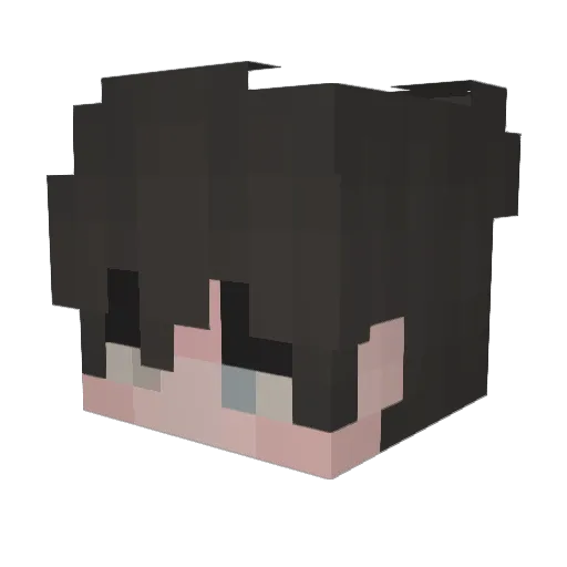 nickbsz Minecraft avatar head, 3D render