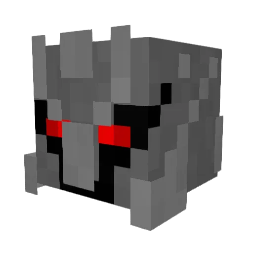 nickfaux Minecraft avatar head, 3D render