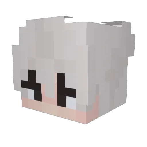 nickich_09 Minecraft avatar head, 3D render