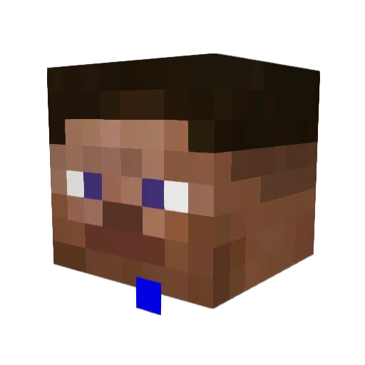 nickk656 Minecraft avatar head, 3D render