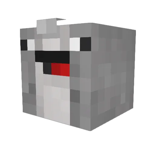 nicknack5 Minecraft avatar head, 3D render