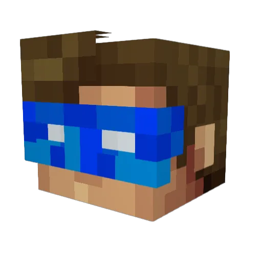 nicko11762459 Minecraft avatar head, 3D render