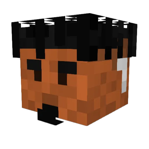 nicko2431 Minecraft avatar head, 3D render