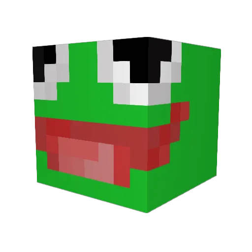 nickplayerhdt Minecraft avatar head, 3D render