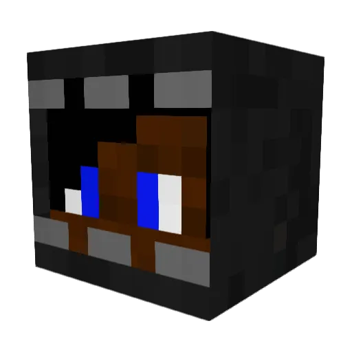nicksayslol Minecraft avatar head, 3D render