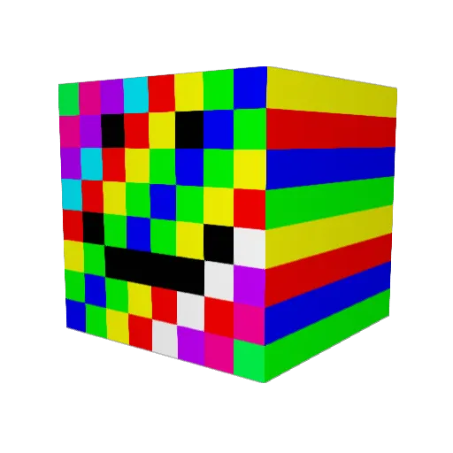 nickster11 Minecraft avatar head, 3D render