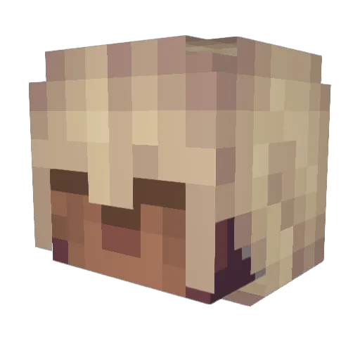 nicku0425 Minecraft avatar head, 3D render
