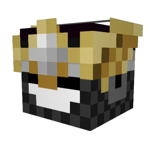 nickzellmer Minecraft avatar head, 3D render
