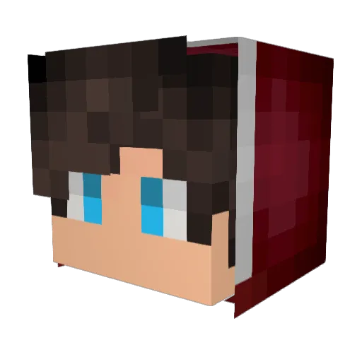 nicnic325 Minecraft avatar head, 3D render