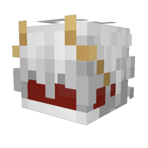 nico236 Minecraft avatar head, 3D render