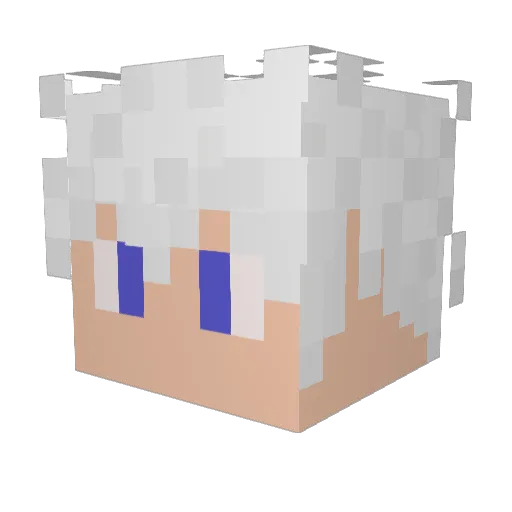 nico30002 Minecraft avatar head, 3D render
