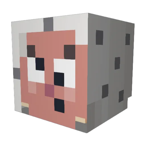 nico5777 Minecraft avatar head, 3D render