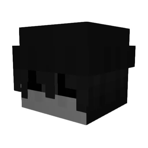 nico66787 Minecraft avatar head, 3D render