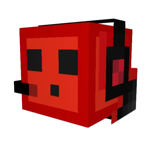 nicoblaze Minecraft avatar head, 3D render