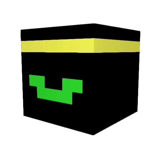 nicoco0 Minecraft avatar head, 3D render