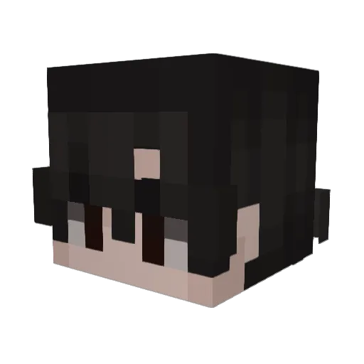 nicogz_ Minecraft avatar head, 3D render