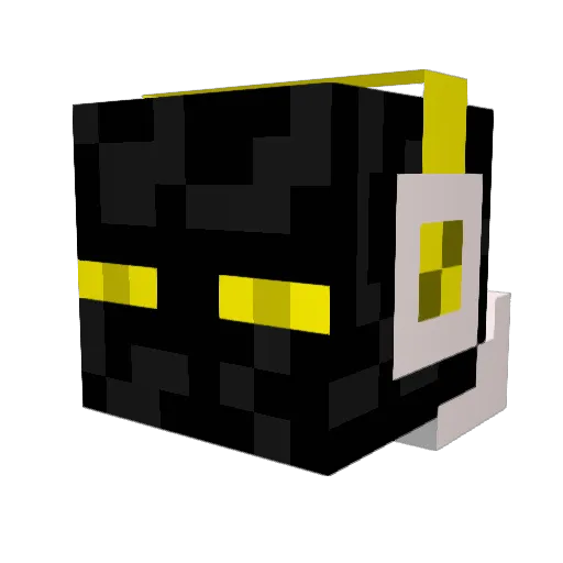 nicoman360 Minecraft avatar head, 3D render
