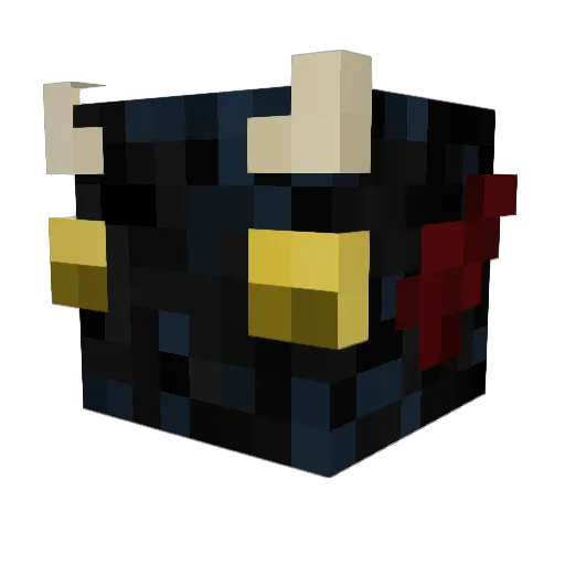 nicossocks Minecraft avatar head, 3D render