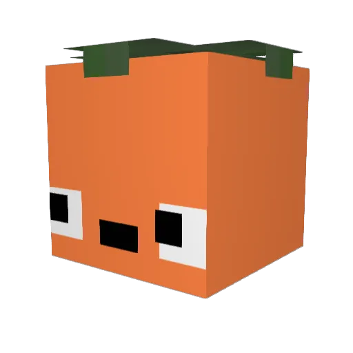 nicotaskye Minecraft avatar head, 3D render