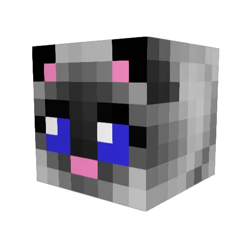 nicowen876 Minecraft avatar head, 3D render