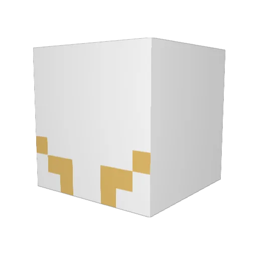 nielsthorup Minecraft avatar head, 3D render