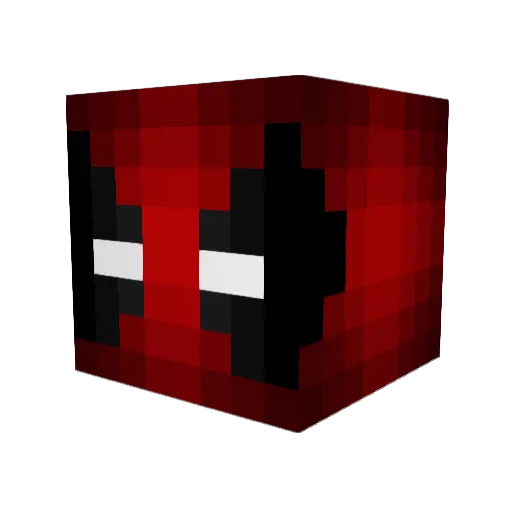 niem4nd Minecraft avatar head, 3D render
