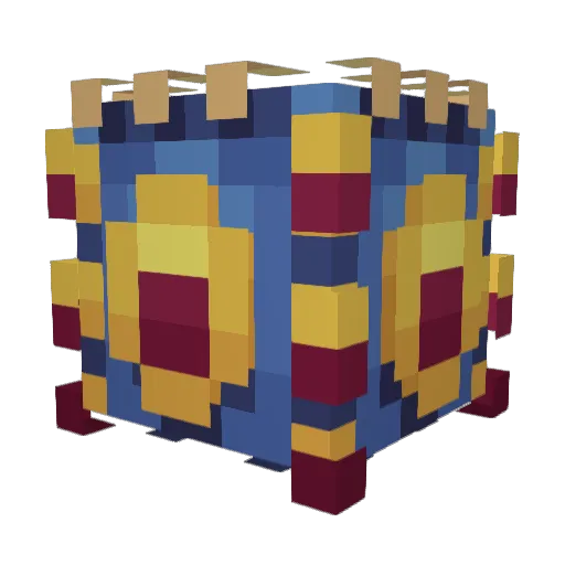 niemowa Minecraft avatar head, 3D render