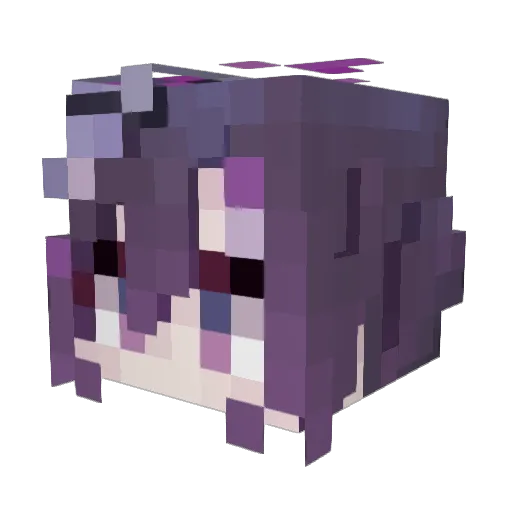 nierui666 Minecraft avatar head, 3D render