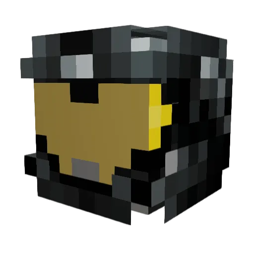 niggazombie Minecraft avatar head, 3D render