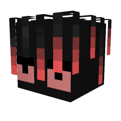 nigglous Minecraft avatar head, 3D render
