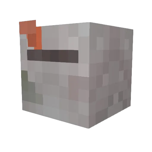 nighola Minecraft avatar head, 3D render