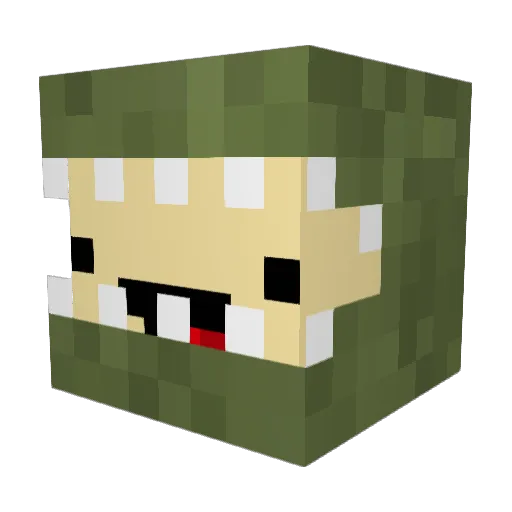 nighthawk2215 Minecraft avatar head, 3D render