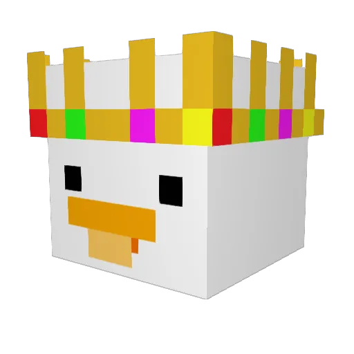 nightjar81 Minecraft avatar head, 3D render