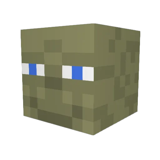 nightlibra Minecraft avatar head, 3D render