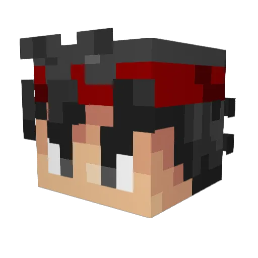 nightmar0023 Minecraft avatar head, 3D render