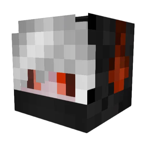 nightmar_52 Minecraft avatar head, 3D render