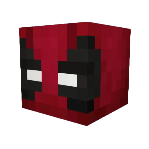 nightmare1639 Minecraft avatar head, 3D render